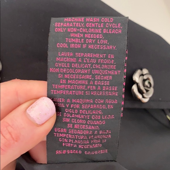 Betsey Johnson rain coat - Picture 7 of 7